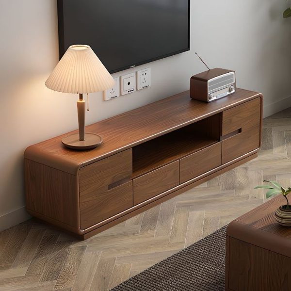 Meja TV Kayu Jati Minimalis Terbaru