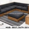 PURANAMA LIVING Kursi Tamu Sofa Sudut L Minimalis
