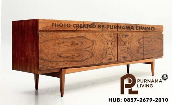 Bufet kayu rosewood Bufet Kayu Minimalis Rosewood