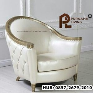 Kursi Berlengan Mewah