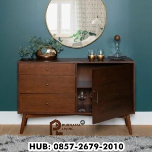 Bufet Jati Minimalis Saltor