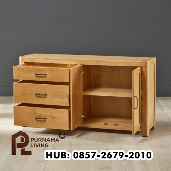 Bufet Kayu Jati Terbaru Soho