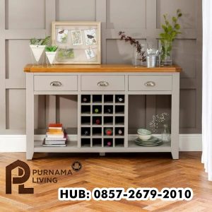 Bufet Minimalis Modern Dowton Grey