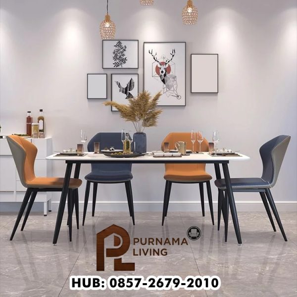 Meja Makan Marmer Informa