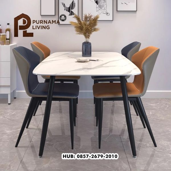 Meja Makan Marmer Informa
