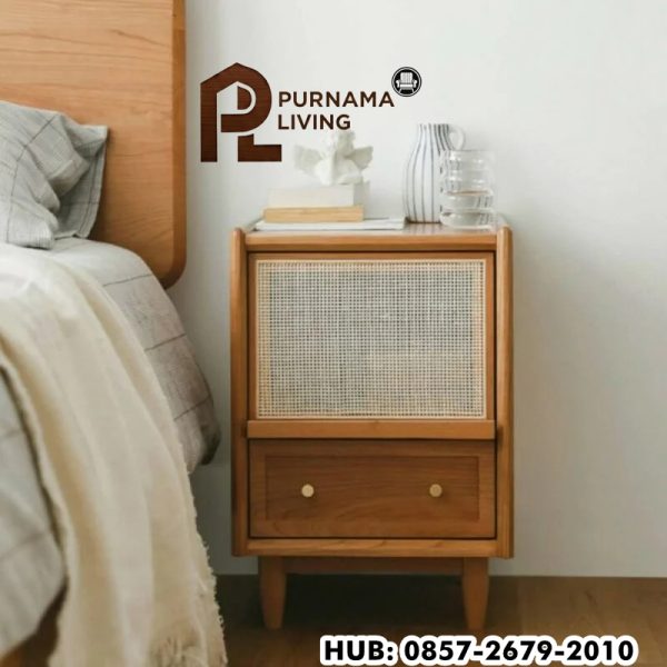 Meja Nakas Minimalis Farmhouse