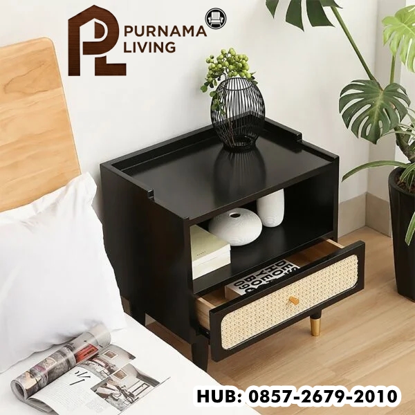 Meja Rotan Tempat Tidur Kemah