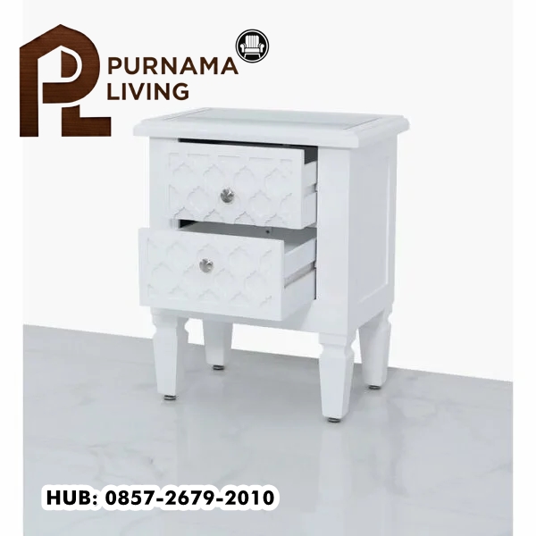 Meja Tempat Tidur Minimalis Crediton