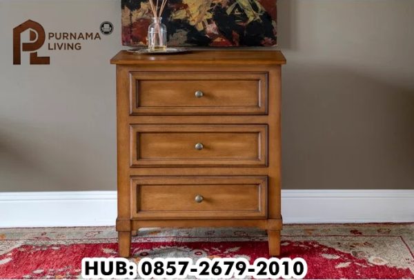 Meja Samping Tempat Tidur Morin