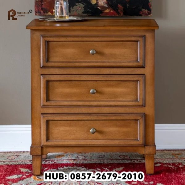 Meja Samping Tempat Tidur Morin