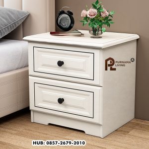 Nakas Minimalis Duco Modern 2 Laci