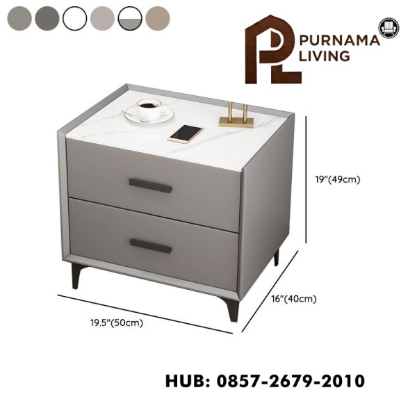 Nakas Minimalis Desain Modern 2 Laci
