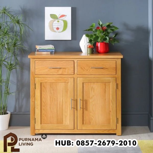 Bufet Minimalis Kayu Jati London