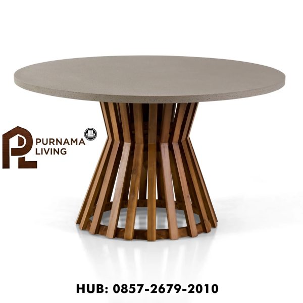 Set Meja Makan Bundar Burleigh