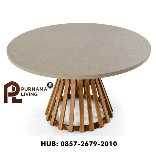 Set Meja Makan Bundar Burleigh