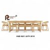 Set Meja Makan Kayu Kingscliff 10 Seat