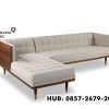 Jual Sofa Tamu L Semi Retro Minimalis Sofa Tamu L Semi Retro Minimalis