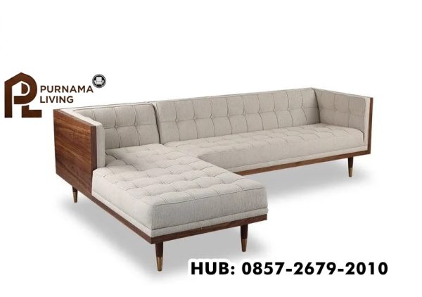 Jual Sofa Tamu L Semi Retro Minimalis Sofa Tamu L Semi Retro Minimalis