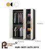 Lemari Baju Gantung Minimalis 3 Pintu