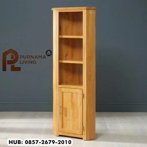 Lemari Hias Kayu Minimalis Tinggi