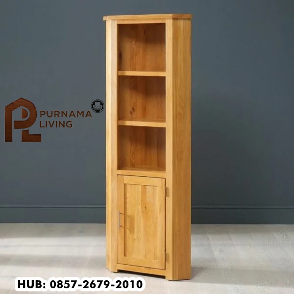 Lemari Hias Kayu Minimalis Tinggi