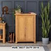 Lemari Sepatu Kayu Minimalis 2 Pintu