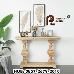 Meja Konsol Jati Klasik Conter
