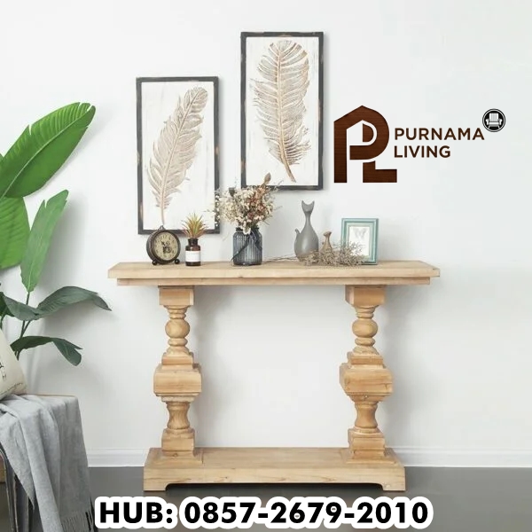 Meja Konsol Jati Klasik Conter