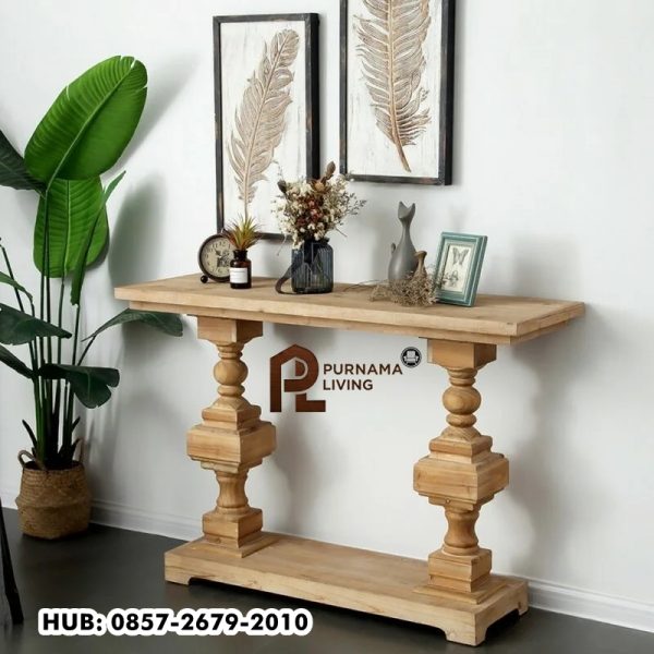 Meja Konsol Jati Klasik Conter