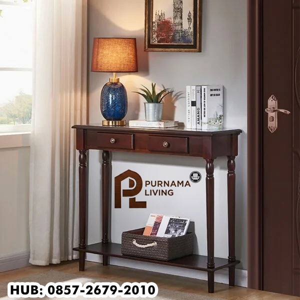 Meja Konsol Jati Klasik Kaiser