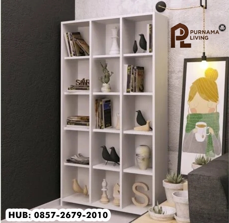 Rak Buku Minimalis Esmob