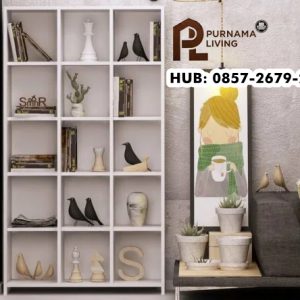 Rak Buku Minimalis Esmob