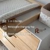 Nakas Penyimpanan Kayu Solid