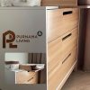 Nakas Penyimpanan Kayu Solid