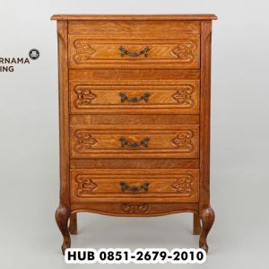 Lemari Laci 4 Buah Kayu Antik (Copy)