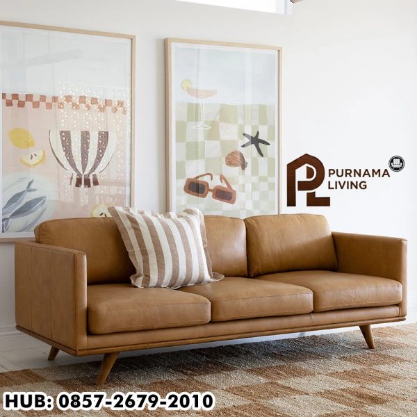 Sofa Kulit Italia 3 Dudukan Sofa Kulit Italia 3 Dudukan