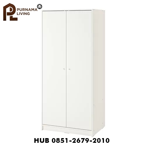 Lemari Pakaian Modern 2 Pintu
