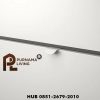 Lemari Pakaian Abu Silver Modern