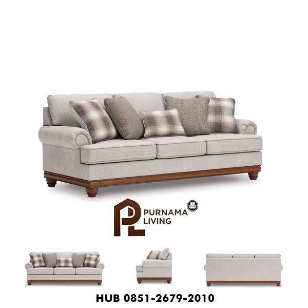 Meadow Sofa Tamu 3 Seater Minimalis