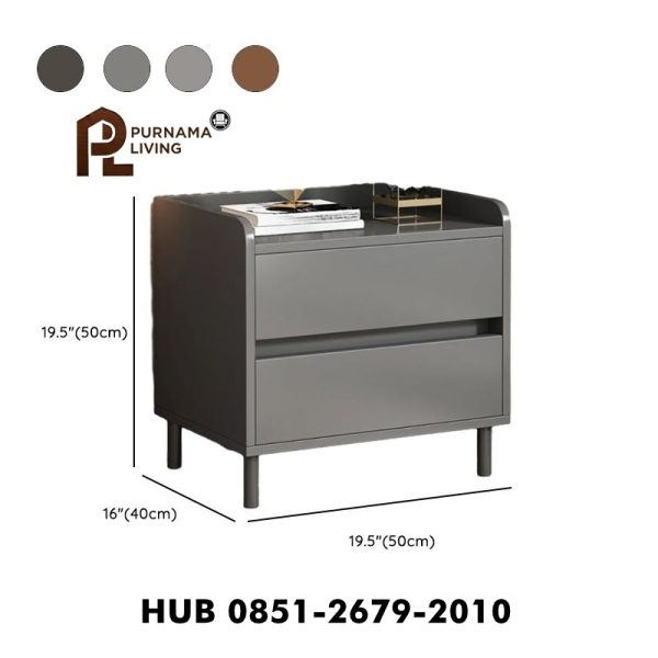 Nakas Minimalis Simple 2 Laci