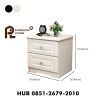 Nakas Duco Putih Minimalis Modern 2 Laci