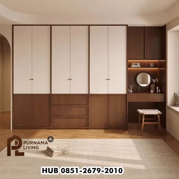 Oulu Lemari Pakaian 6 Pintu Minimalis