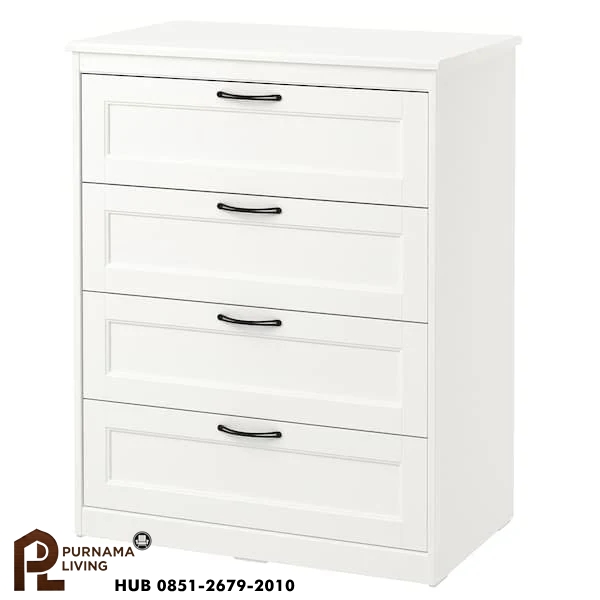songesand-cassettiera-con-4-cassetti-bianco__0552196_pe658953_s5 Lemari laci SONGESAND 4 Laci