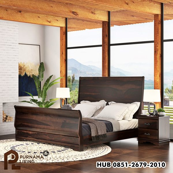 0393774_hartsville-sleigh-back-solid-wood-platform-bed-frame Difan Platform Hartsville Sleigh Back