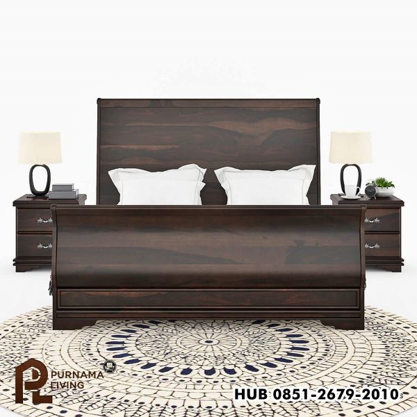0393776_hartsville-sleigh-back-solid-wood-platform-bed-frame Difan Platform Hartsville Sleigh Back