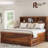 0394423_mission-modern-rustic-solid-wood-platform-storage-bed Difan Kayu Solid Bergaya Rustic Modern