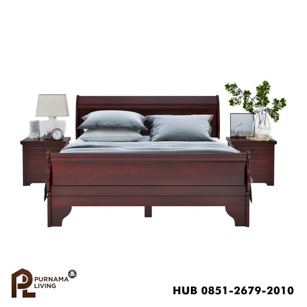 0397620_carina-real-solid-wood-contemporary-platform-sleigh-bed-w-corbel-shaped-feet Difan Giring Kontemporer Carina