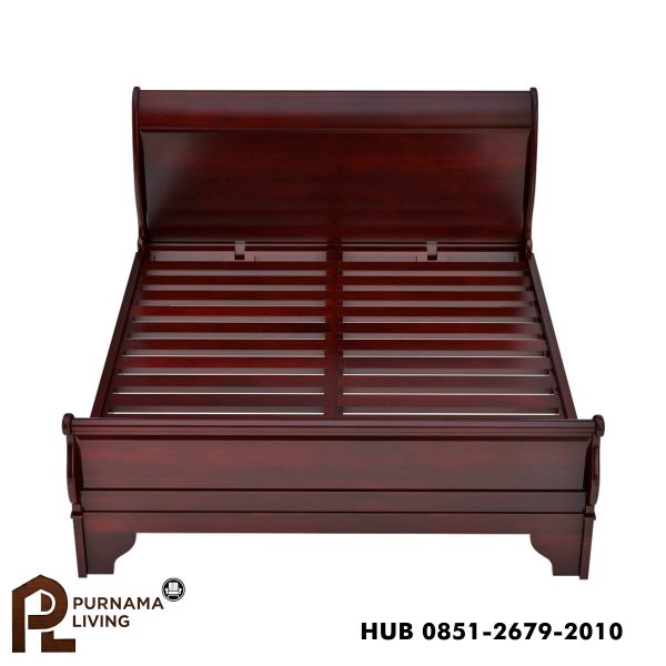 0397624_carina-real-solid-wood-contemporary-platform-sleigh-bed-w-corbel-shaped-feet Difan Giring Kontemporer Carina