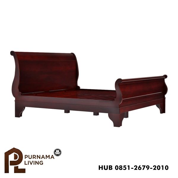 0397625_carina-real-solid-wood-contemporary-platform-sleigh-bed-w-corbel-shaped-feet Difan Giring Kontemporer Carina