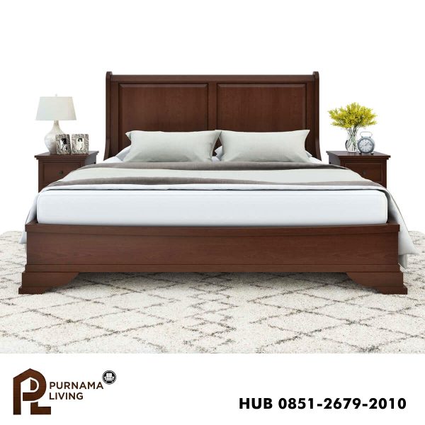 0398988_accoville-traditional-mahogany-wood-platform-panel-bed-frame Difan Panel Platform Tradisional Accoville